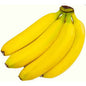 Banana groc 